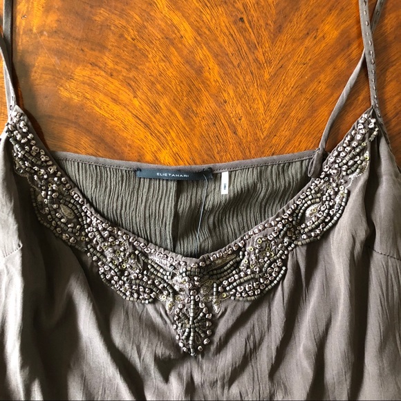 Elie Tahari Brown Silk Camisole - Picture 3 of 7